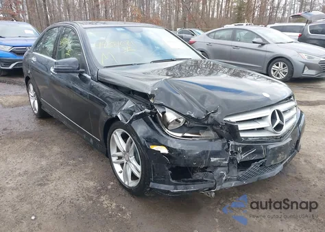 2012 Mercedes-Benz C 300 Sport 4Matic из США, поврежденный, VIN WDDGF8BB9CR195371